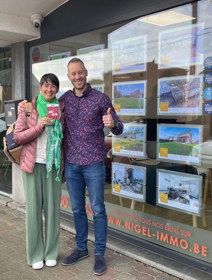 Clôture de vente Nigel Immo — clients heureux